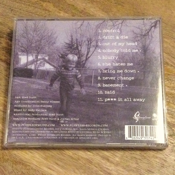 Puddle of Mudd - Come Clean CD - Picture 2 of 5